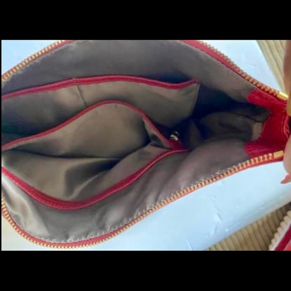 Cole Haan Rounded Hobo Caribbean, Leather, Red - Picture 7 of 16